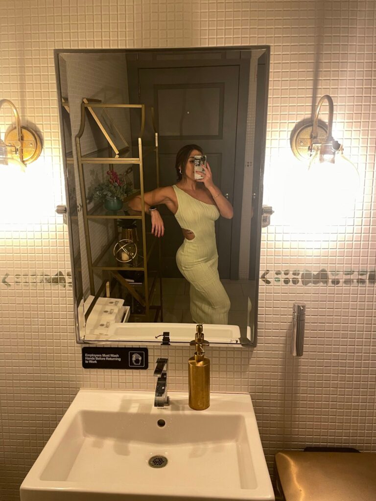 Trami One Shoulder Midi Dress - Green photo review