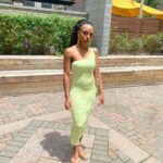 Trami One Shoulder Midi Dress - Green photo review
