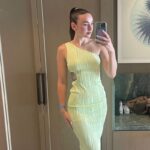 Trami One Shoulder Midi Dress - Green photo review